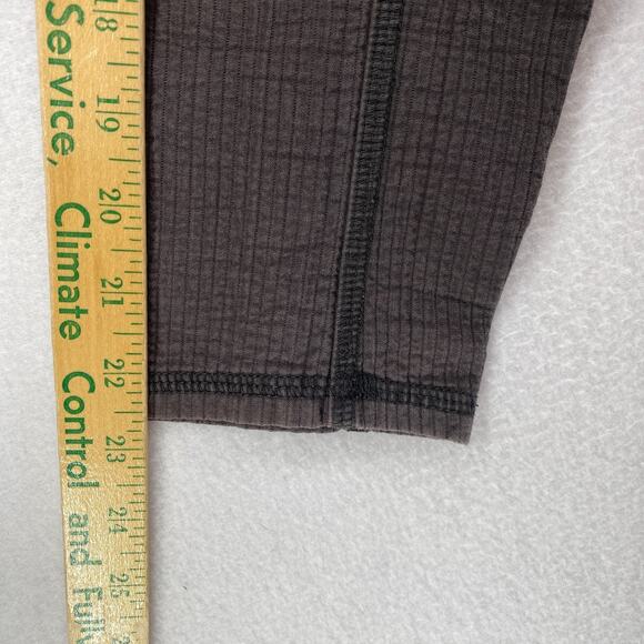 EILEEN FISHER Jacket S Cotton Ribbed Textured Canvas Full Zip Brown USA VTG - Picture 13 of 14